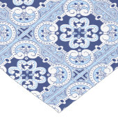 モロッコ、モザイクタイル ロングテーブルランナー (コーナー)