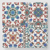 モロッコ，モザイク，トルコ語， ストーンコースター (正面)