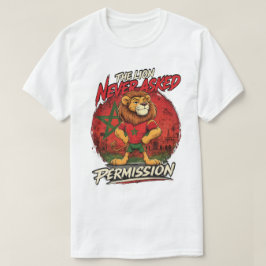 モロッコ ライオン サッカー ファン ユニーク Tシャツ