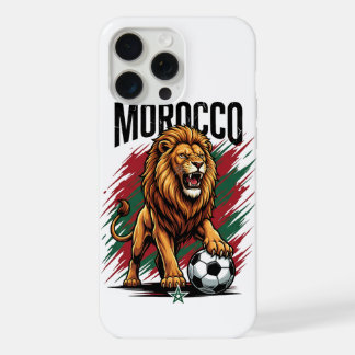 モロッコ ライオン サッカー ファン 2026 iPhone 15 PRO MAXケース