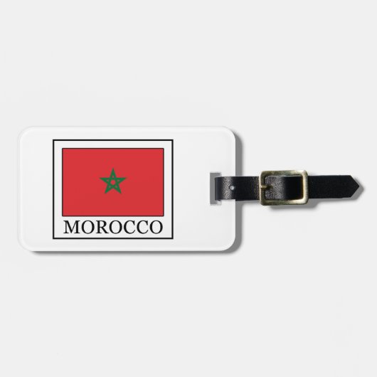モロッコ ラゲッジタグ (正面横)