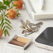 モロッコ、ラバト、夕日の灯台 キーホルダー (側面)