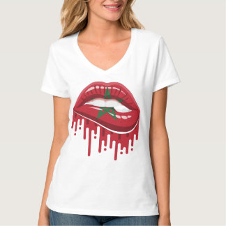 モロッコ リップ プライド ルート フラグ Tシャツ