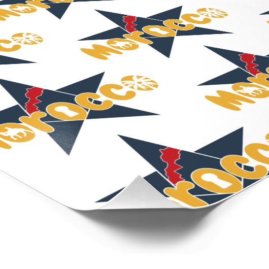 モロッコ：伝統とモダニティのスター ポスター (コーナー)