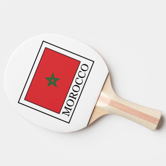 モロッコ 卓球ラケット (横)