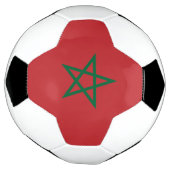 モロッコ 国旗 サッカーボール (回転)