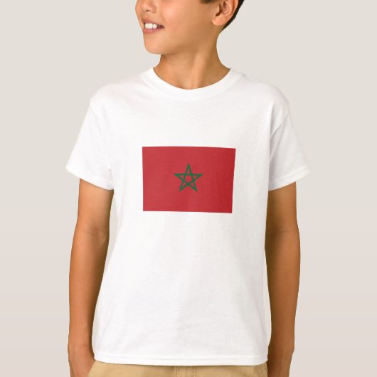 モロッコ 国旗 Tシャツ (正面)
