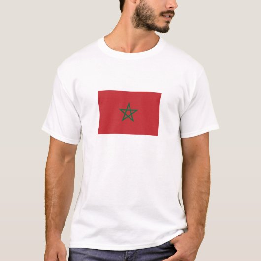 モロッコ 国旗 Tシャツ (正面)