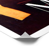 モロッコ、地域的な見方、羊飼い、彼の船で ポスター (角)