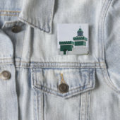 モロッコ、大西洋岸、ベドゥザ：キャップベドゥザ2 缶バッジ (インサイチュ)