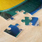 モロッコ、大西洋沿岸、ESSAOUIRA：スパイスマーケット ジグソーパズル (側面)