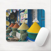 モロッコ、大西洋沿岸、ESSAOUIRA：スパイスマーケット マウスパッド (マウス)
