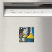 モロッコ、大西洋沿岸、ESSAOUIRA：スパイスマーケット マグネット (インサイチュ (食洗機))