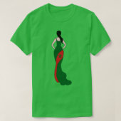 モロッコ 女性 Tシャツ (デザイン正面)