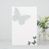 モロッコ（昆虫）オオカバマダラ、モナーク文房具 便箋 (スタンド正面)