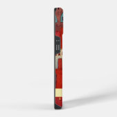 モロッコ 水彩 名前入り iPhoneケース (右側面)