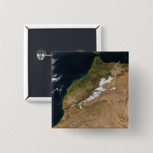 モロッコ 缶バッジ (正面&裏面)