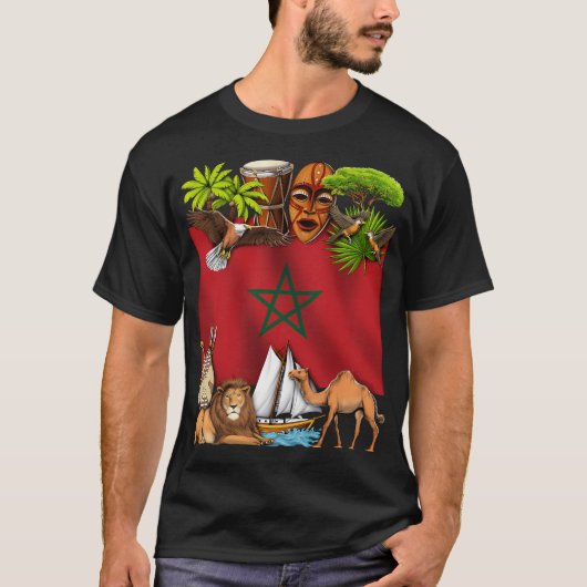 モロッコ Tシャツ (正面)