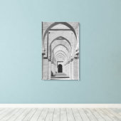 モロッコ、Tizi、N、テストパス路、TIN MAL: キャンバスプリント (インサイチュ (ウッドフロア))