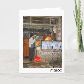 モロッコBBQ カード