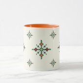 モロッ伝統的カ刺繍 |ファッシ刺しゅう マグカップ (中央)