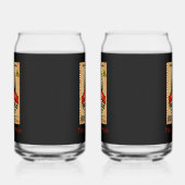 モロトフ氏のエール淡い色のレーベル ガラス缶 (右)