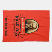 モロトフ氏のエール淡い色のレーベル キッチンタオル (横)