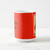 モロトフ氏のエール淡い色のレーベル コーヒーマグカップ (中央)