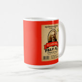 モロトフ氏のエール淡い色のレーベル コーヒーマグカップ (正面右)