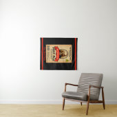 モロトフ氏のエール淡い色のレーベル タペストリー (インサイチュ(横))