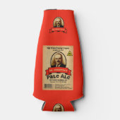 モロトフ氏のエール淡い色のレーベル ボトルクーラー (正面)