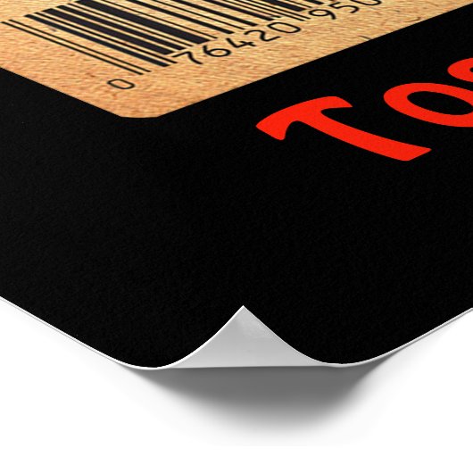 モロトフ氏のエール淡い色のレーベル ポスター (角)