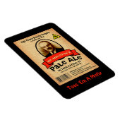 モロトフ氏のエール淡い色のレーベル マグネット (右側)