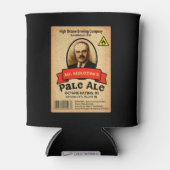 モロトフ氏のエール淡い色のレーベル 缶クーラー (正面)