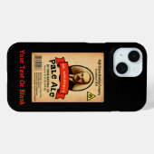 モロトフ氏のエール淡い色のレーベル Case-Mate iPhoneケース (裏面 (横))