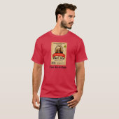 モロトフ氏のエール淡い色のレーベル Tシャツ (正面フル)