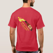 モロトフ氏のエール淡い色のレーベル Tシャツ (裏面)