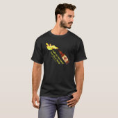 モロトフ氏のエール淡い色のレーベル Tシャツ (正面フル)