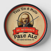 モロトフ氏のエール淡い色の館 壁時計 (正面)
