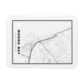 モロベイの地図 マグネット (横)