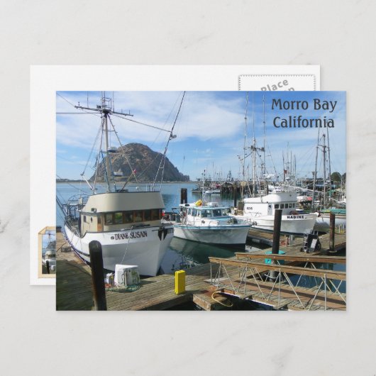モロベイの釣り船ポストカード! ポストカード (正面/裏面)
