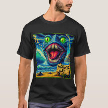 "モロベイモンスターTシャツ".