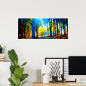 モロベイユーカリI ポスター (ホームオフィス)