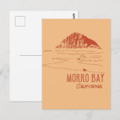 モロベイ カリフォルニア モロロック アート ポストカード (正面/裏面)