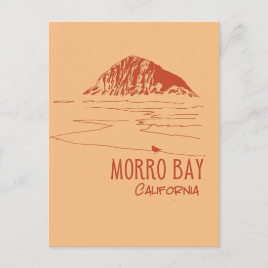モロベイ カリフォルニア モロロック アート ポストカード (正面)