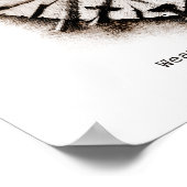 モロランドプリント ポスター (角)