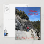 モロロックセコイア国立公園はがき ポストカード (正面/裏面)