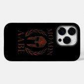 モロンラベアイアン・ウォリアー・ローレル Case-Mate iPhoneケース (裏面 (横))
