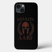 モロンラベウォリアローレルアイアンマスク Case-Mate iPhoneケース (裏面)