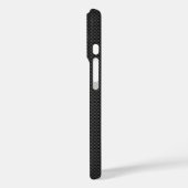 モロンラベクロームスタイルスパルタンアーマー炭素繊維 Case-Mate iPhoneケース (裏面 / 左)